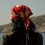 woman, bandana, fashion, back, girl, style, tourist, outdoors, bandana, bandana, bandana, bandana, bandana